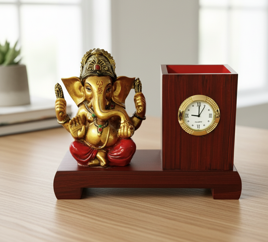Lord Ganesha Pen Stand Gift (H-120)