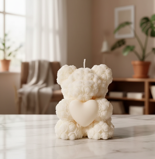 Teddy Candle (H-125)